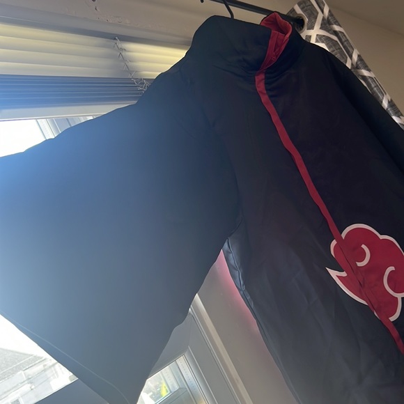 Zipper Down Akatsuki Robe - Picture 5 of 6